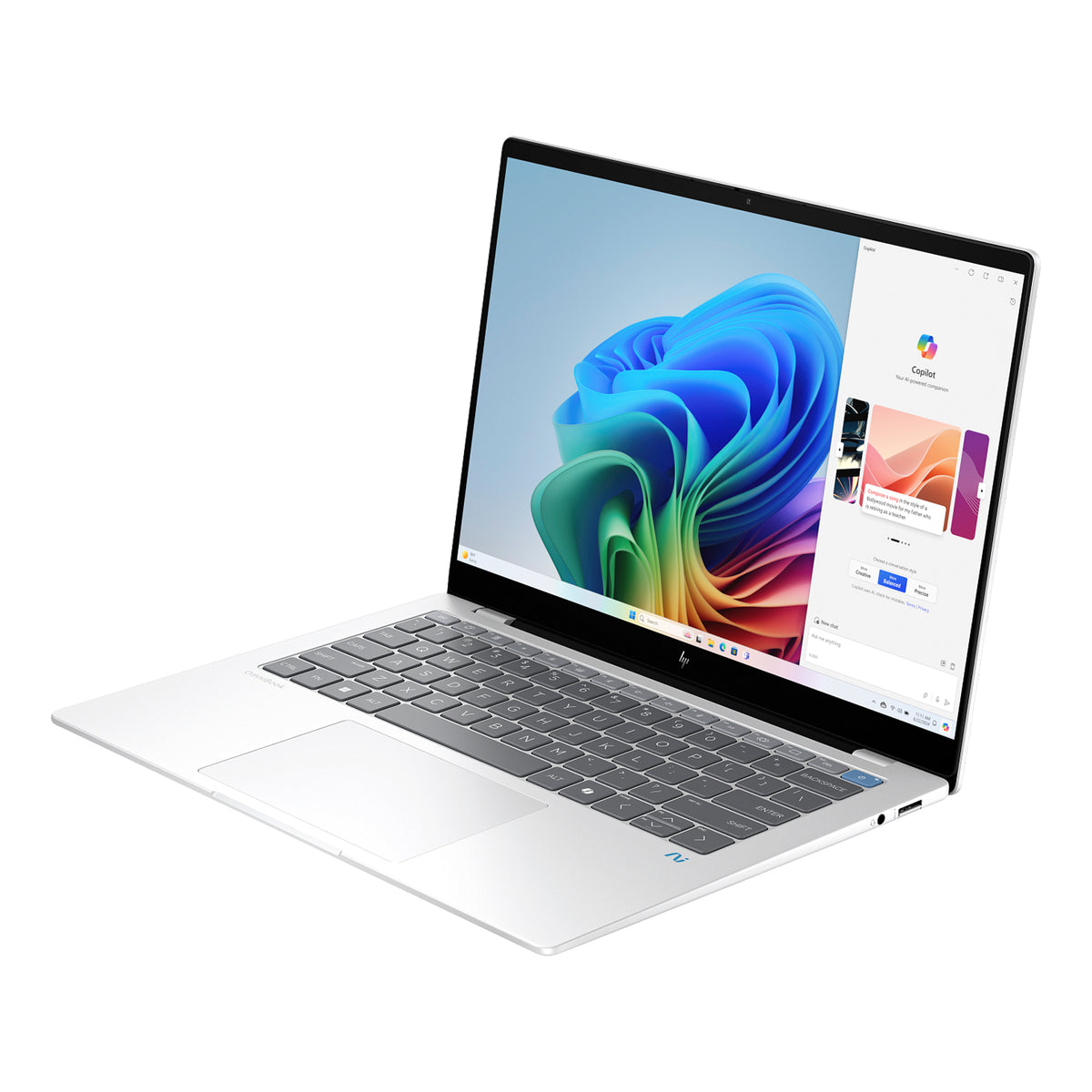 OmniBook X Copilot+ PC 14" 2.2K Laptop X1P-42-100 16GB 512GB W11H Touch Silver (Refurbished)