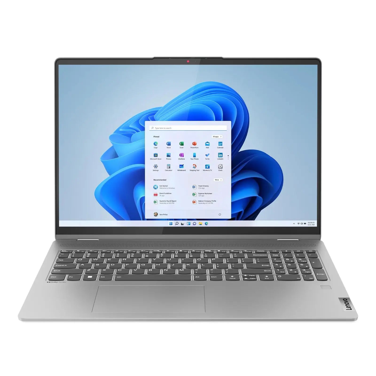 IdeaPad Flex 5 16" WUXGA 2-in-1 Laptop i7-1355U 16GB 512GB W11H Touch Arctic Grey (Refurbished) Lenovo