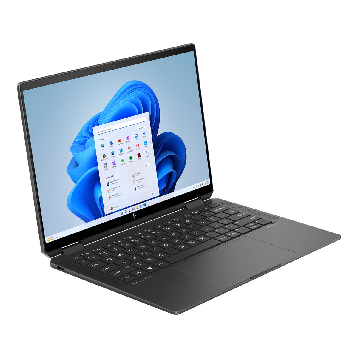 Spectre x360 14" 2.8K OLED 120Hz 2-in-1 Laptop U5-125H 16GB 512GB W11H Touch Black (Refurbished)