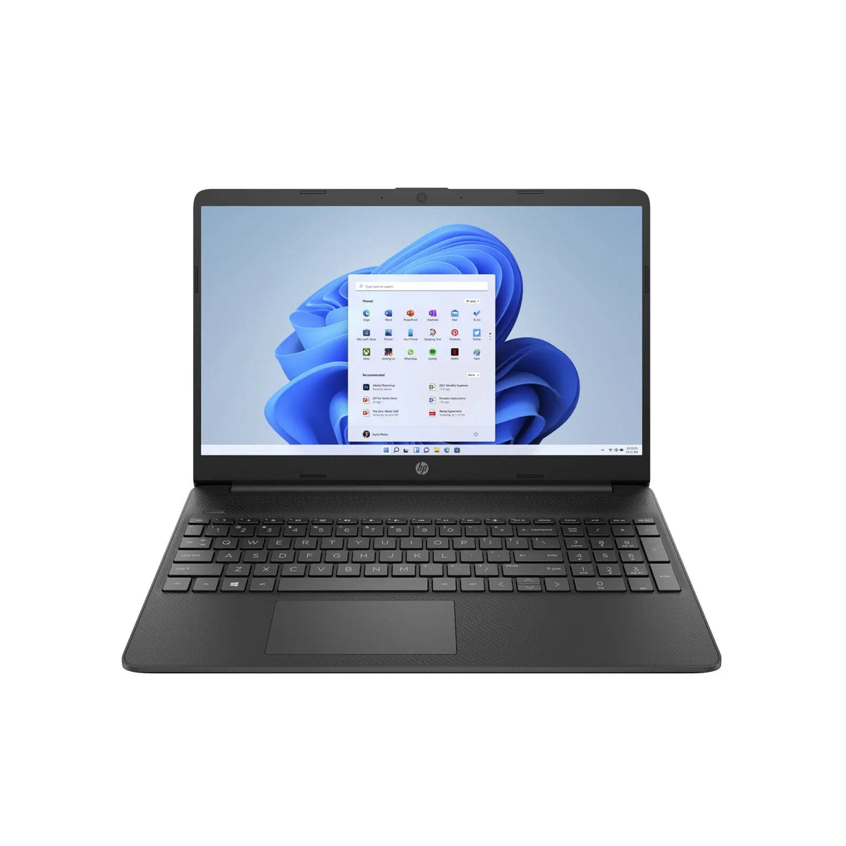 15s 15.6" FHD Laptop i7-1255U 16GB 512GB W11H Jet Black (Refurbished) HP