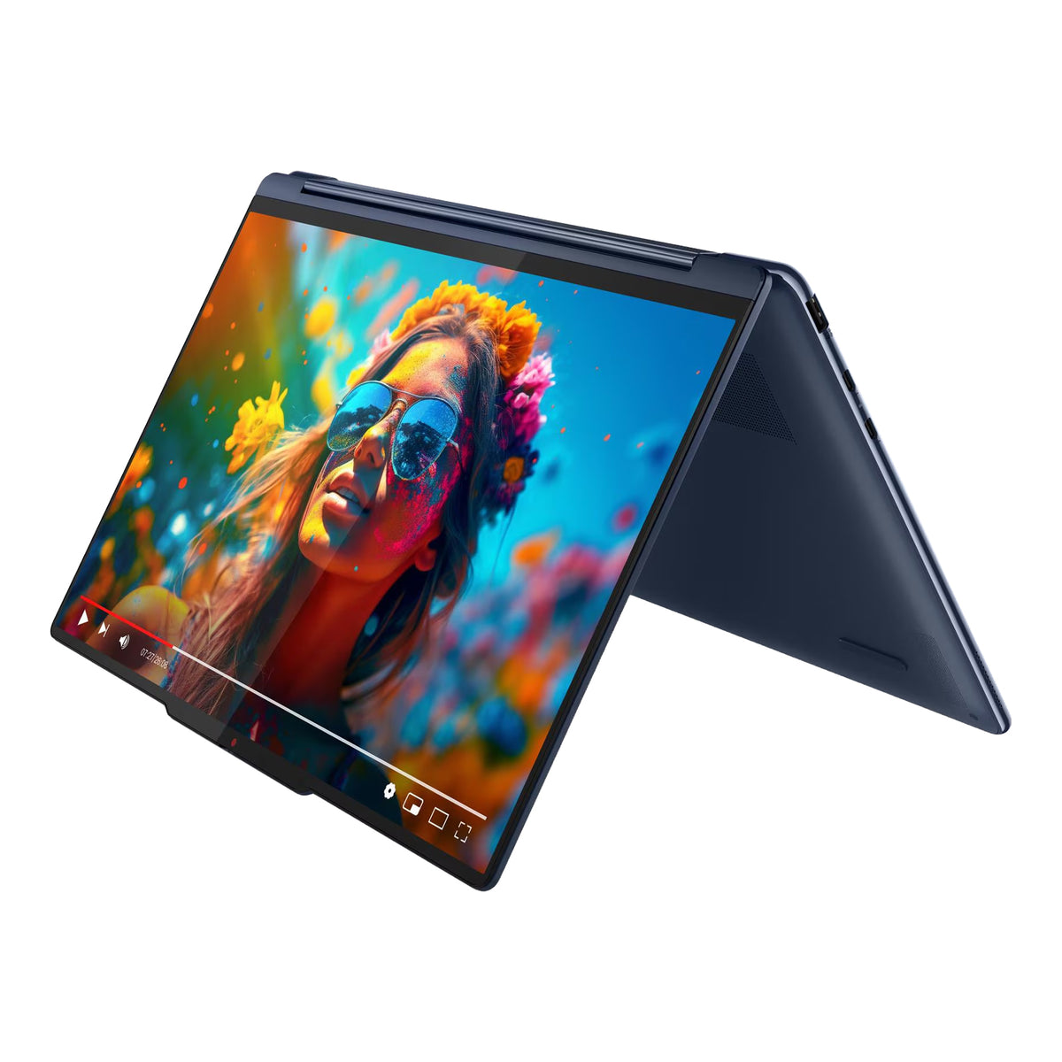 Yoga 9i 14" 2.8K OLED 120Hz 2-in-1 AI Laptop U7-155H 16GB 1TB W11H Touch Blue (Refurbished)