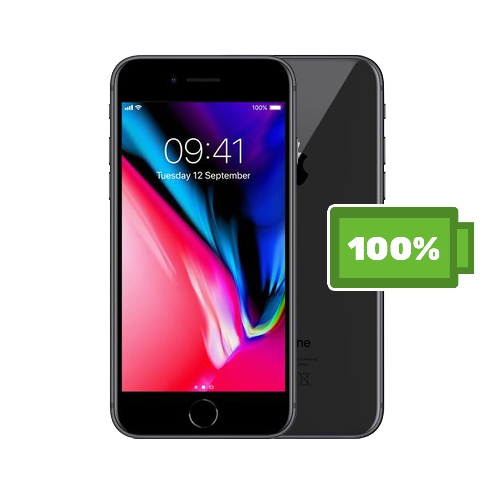 Apple iPhone 8 64GB スペースグレイ 新品バッテリー iPhone 8 バッテリー新品 Apple iPhone8 64GB スペースグレイ 大