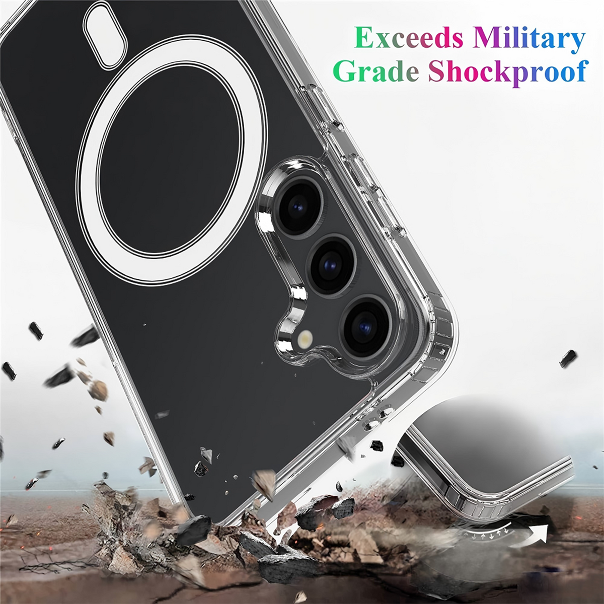 MagSafe Clear Case for Samsung Galaxy S24