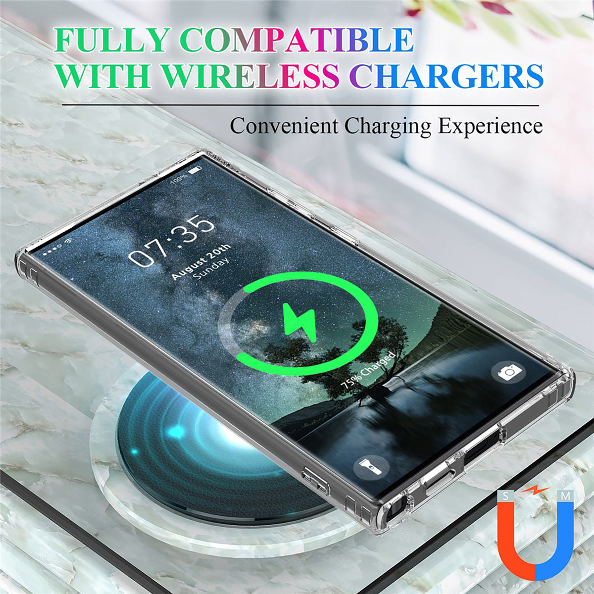 MagSafe Clear Case for Samsung Galaxy S24 Ultra
