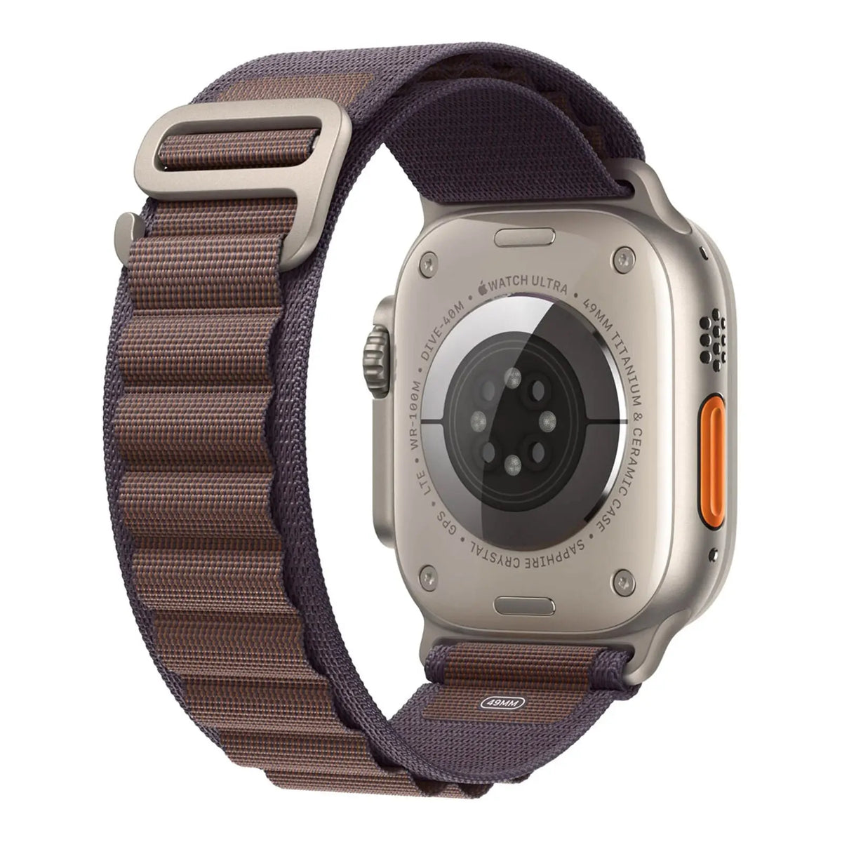 Watch Ultra 2 GPS + Cellular 49mm Natural Titanium with Medium Indigo Alpine Loop Band (Brand New)