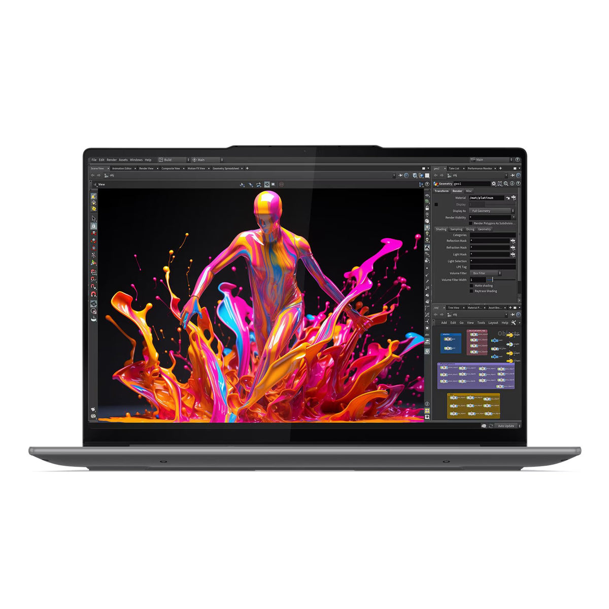 Yoga Pro 7 Copilot+ PC 14.5" 2.8K OLED Laptop Ryzen AI 9 32GB 1TB W11H Grey (Refurbished)