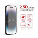 9H 2.5D Tempered Glass Screen Protector for iPhone 15, 15 Pro, 16