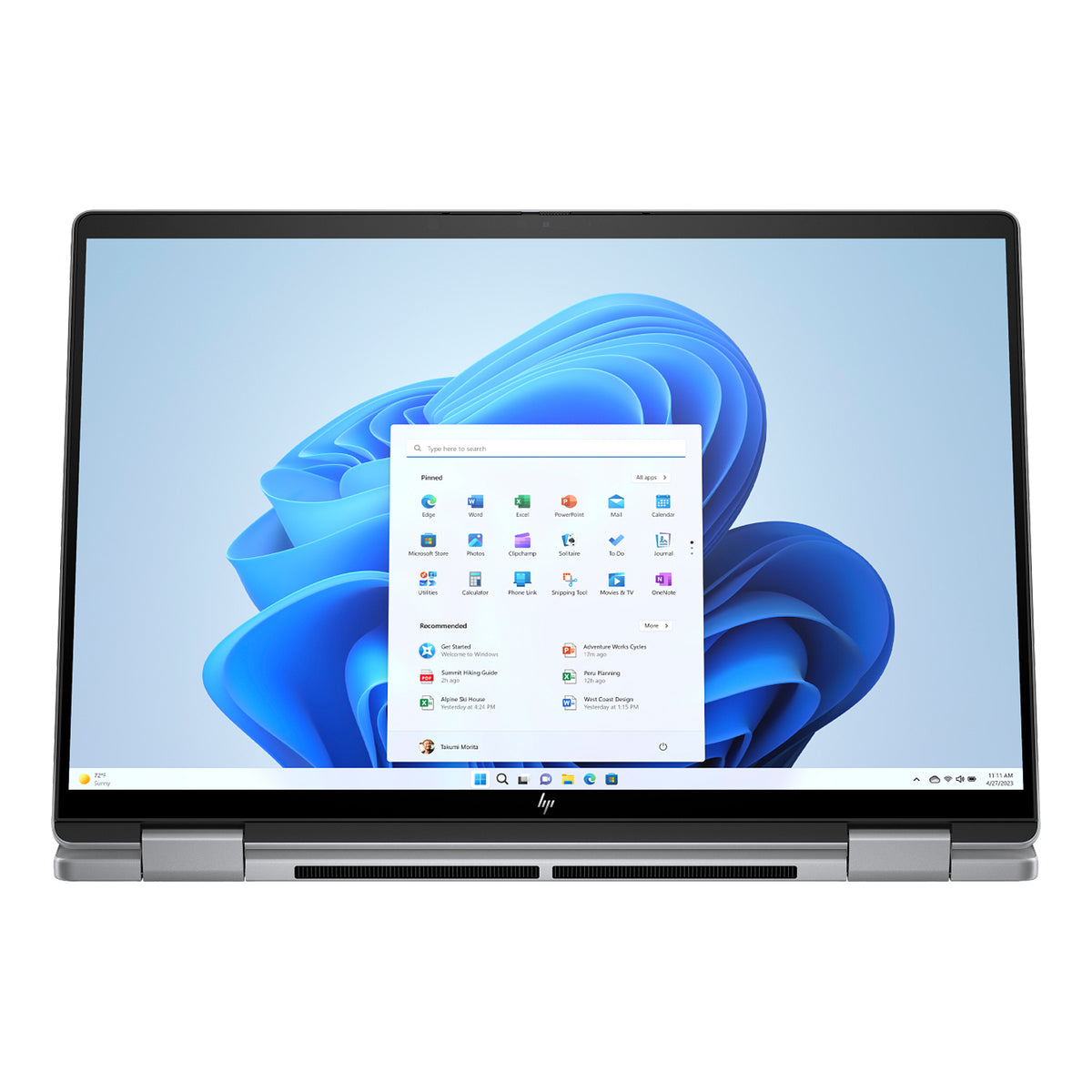 Envy x360 14" 2-in-1 Laptop R5-8640HS 16GB 1TB W11H Touch Silver (Refurbished)