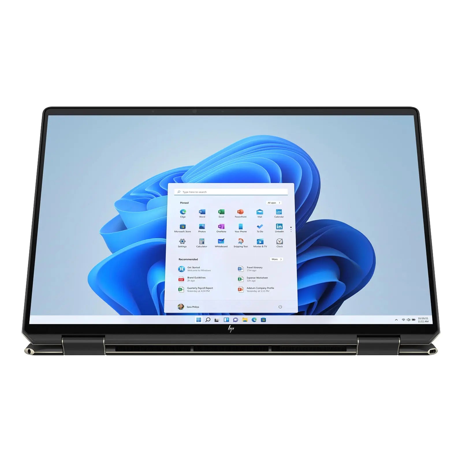 Spectre x360 16" 2-in-1 Laptop i7-11390H 16GB 512GB RTX3050 W11H Touch Black (Refurbished) HP