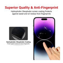 9H 2.5D Tempered Glass Screen Protector for iPhone 15, 15 Pro, 16