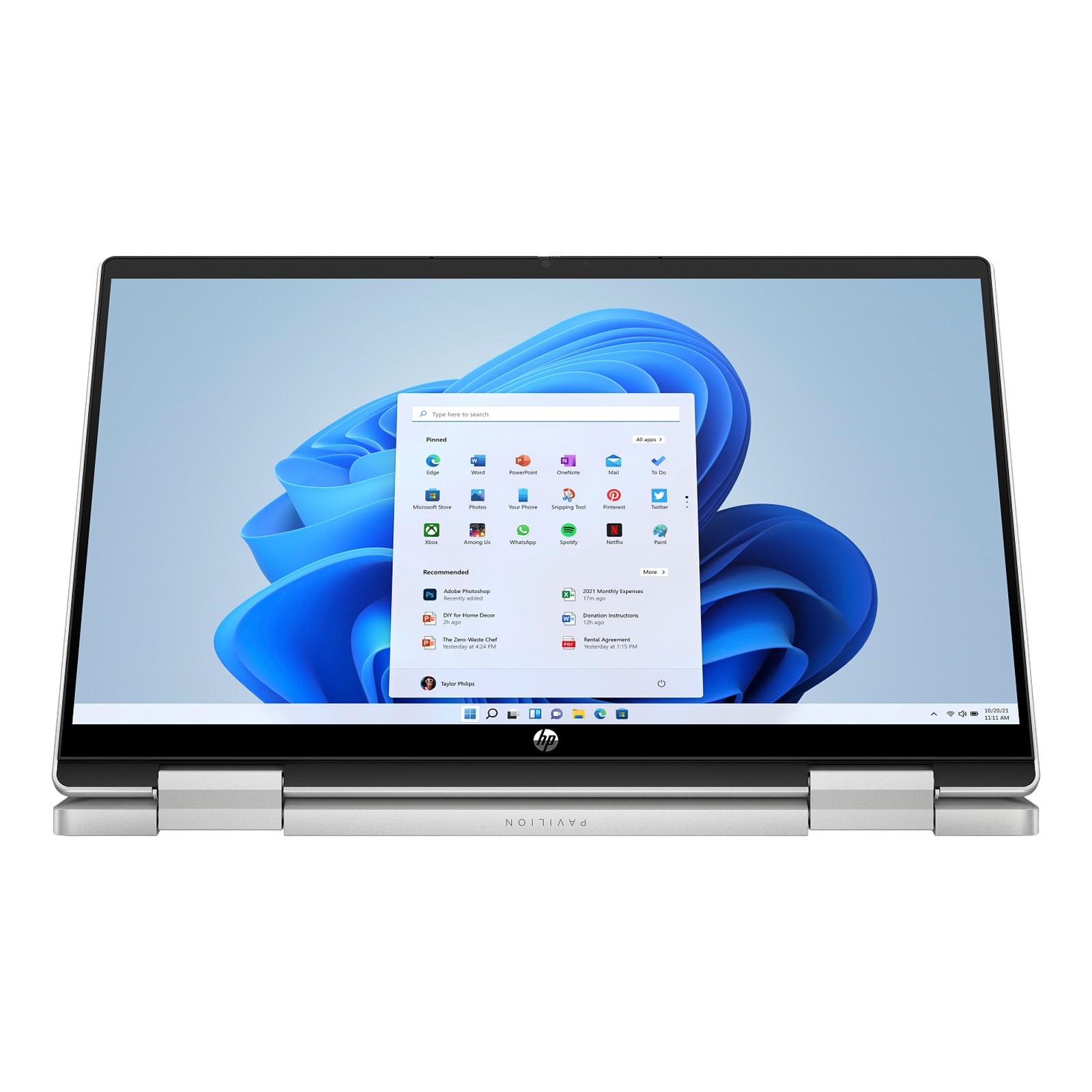 Pavilion x360 14" 2-in-1 Laptop i7-1255U 16GB 256GB W11H Touch Silver (Refurbished)