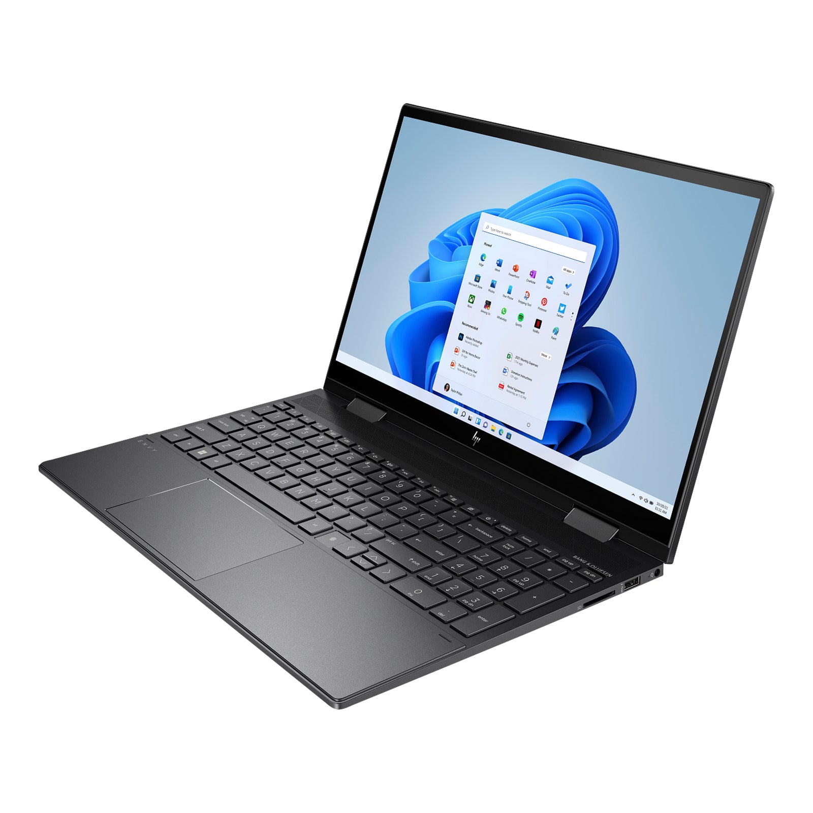 Envy x360 15.6" FHD 2-in-1 Laptop R5-5500U 8GB 512GB W11H Touch Black (Refurbished)
