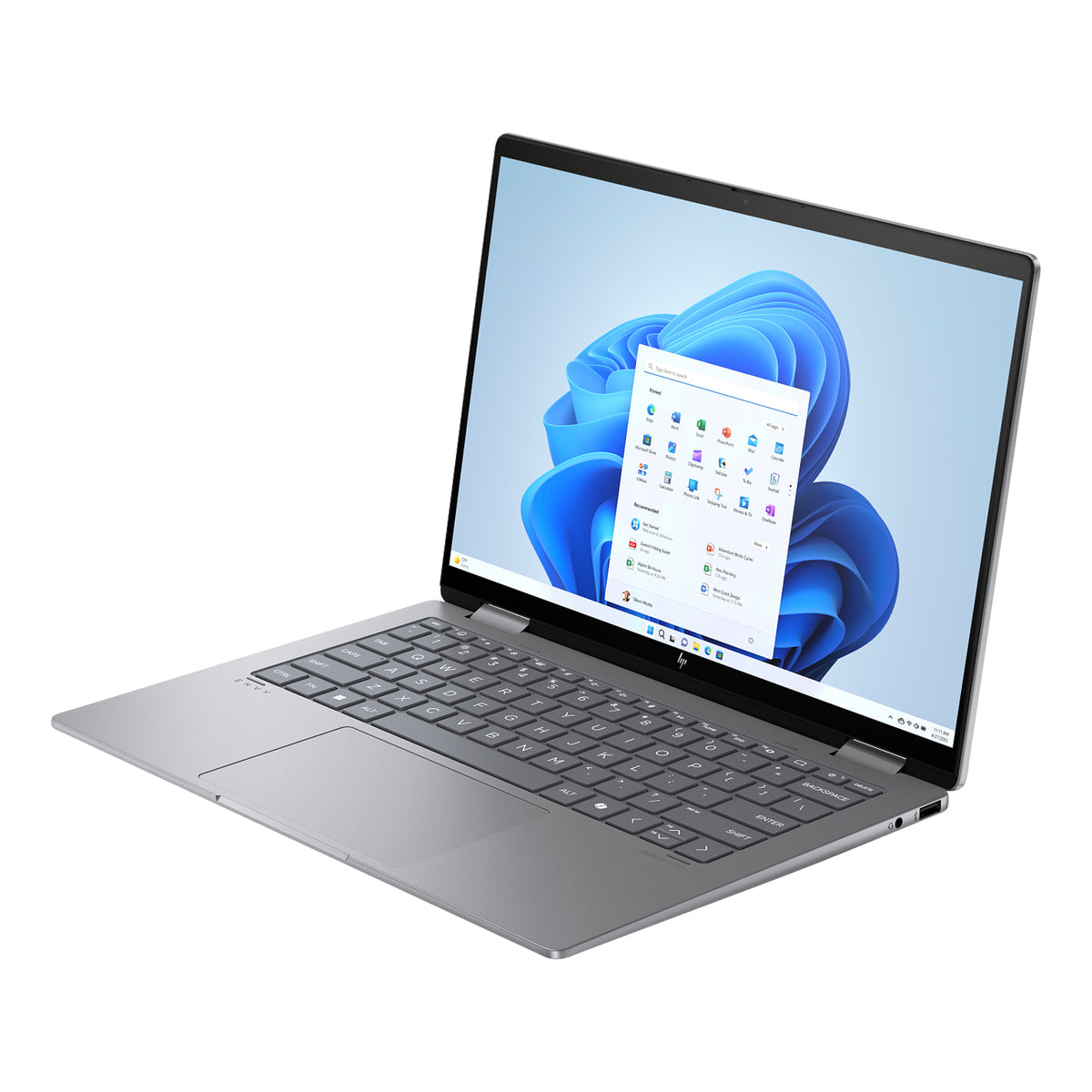 Envy x360 14" 2-in-1 Laptop R5-8640HS 16GB 1TB W11H Touch Silver (Refurbished)