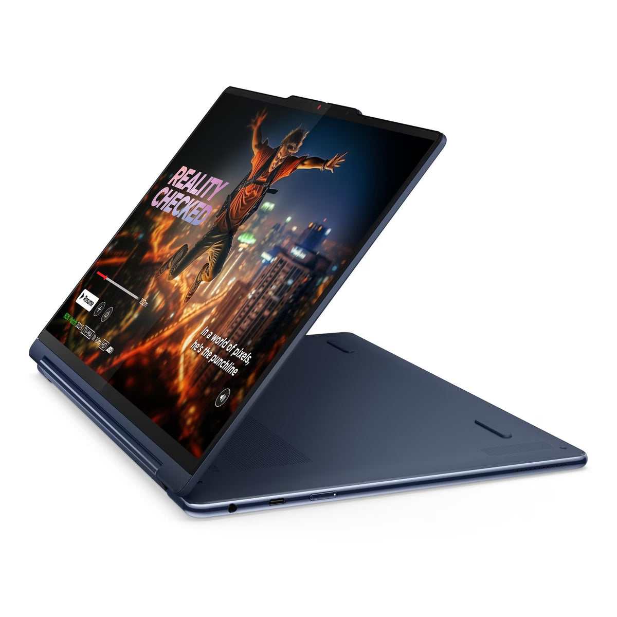 Yoga 9i 14" 2.8K OLED 120Hz 2-in-1 AI Laptop U7-155H 16GB 1TB W11H Touch Blue (Refurbished)