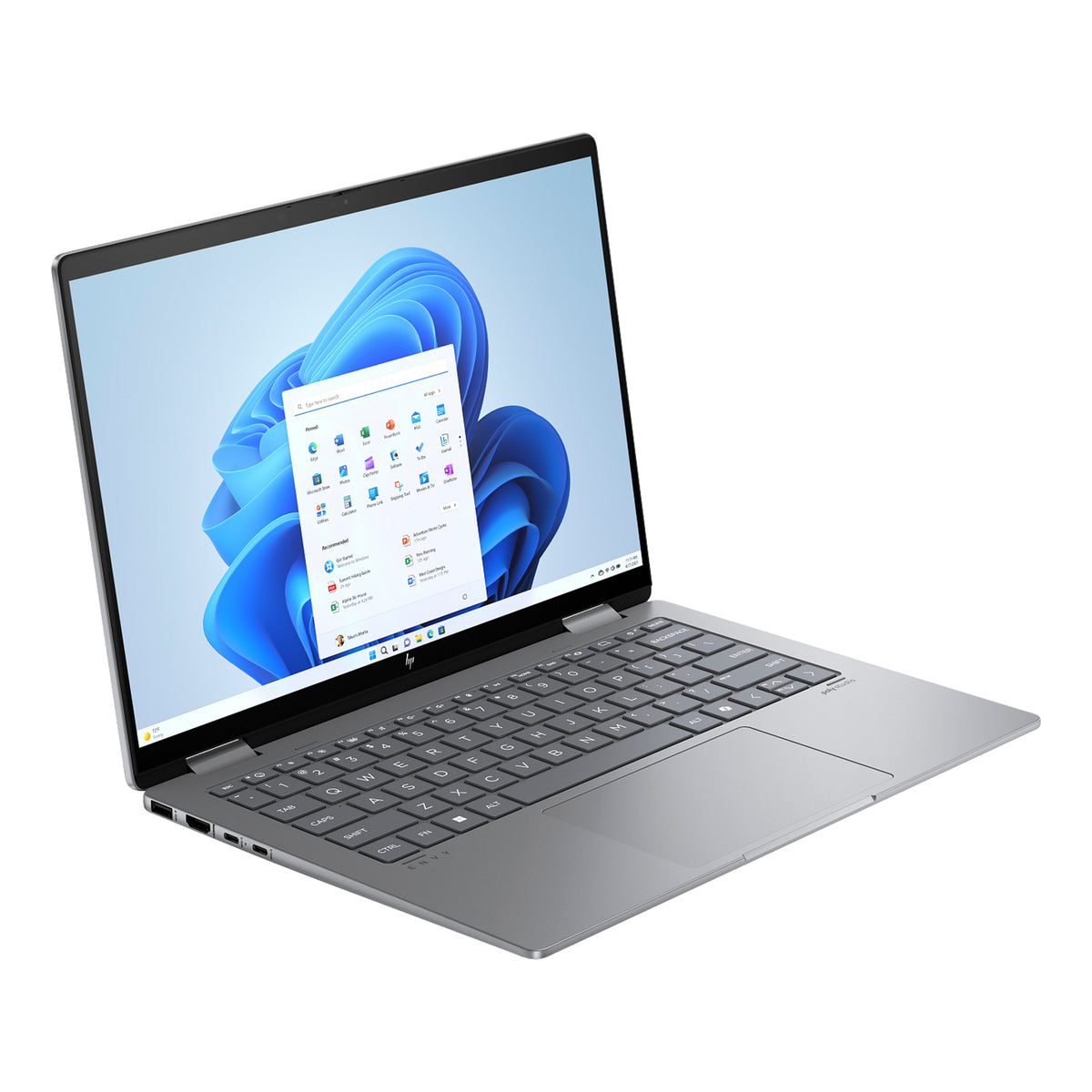Envy x360 14" 2-in-1 Laptop R5-8640HS 16GB 1TB W11H Touch Silver (Refurbished)
