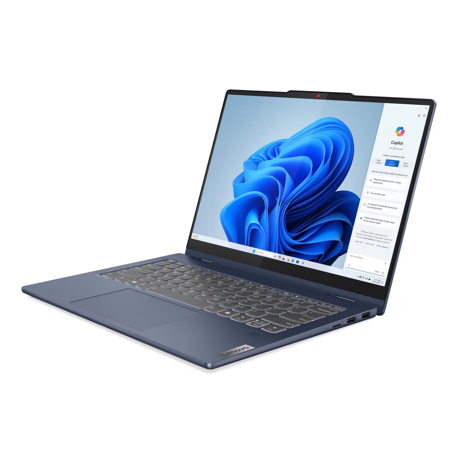 IdeaPad 5 14" WUXGA 2-in-1 Laptop i7-150U 16GB 512GB W11H Touch Blue (Refurbished)