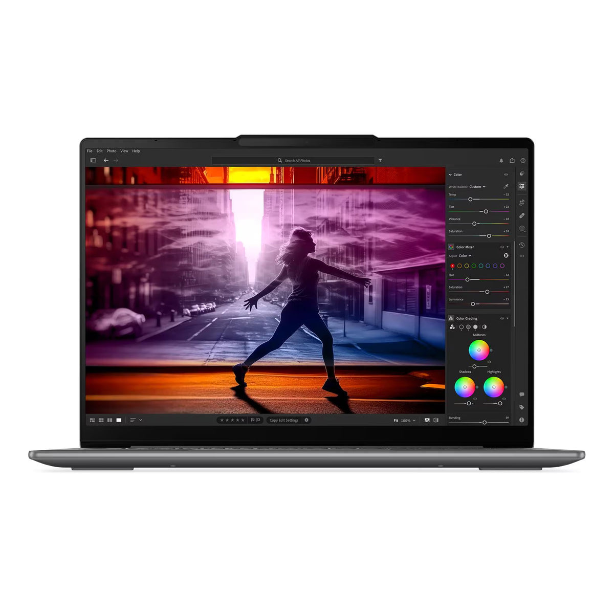 Yoga Slim 7 14" WUXGA OLED Laptop U7-155H 32GB 1TB W11H Grey (Refurbished)