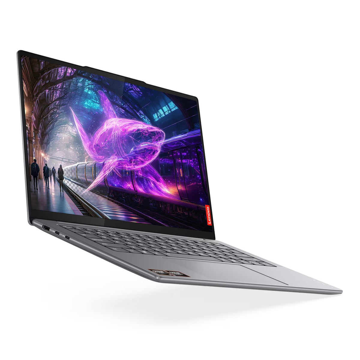 Yoga Pro 7 Copilot+ PC 14.5" 2.8K OLED Laptop Ryzen AI 9 32GB 1TB W11H Grey (Refurbished)