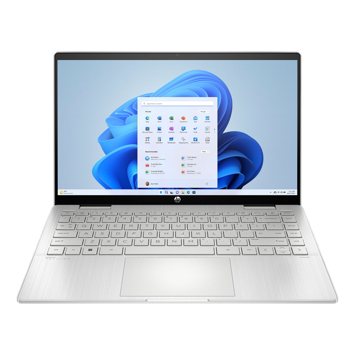 Pavilion x360 14" FHD 2-in-1 Laptop i5-1335U 16GB 512GB W11H Touch Silver (Refurbished)