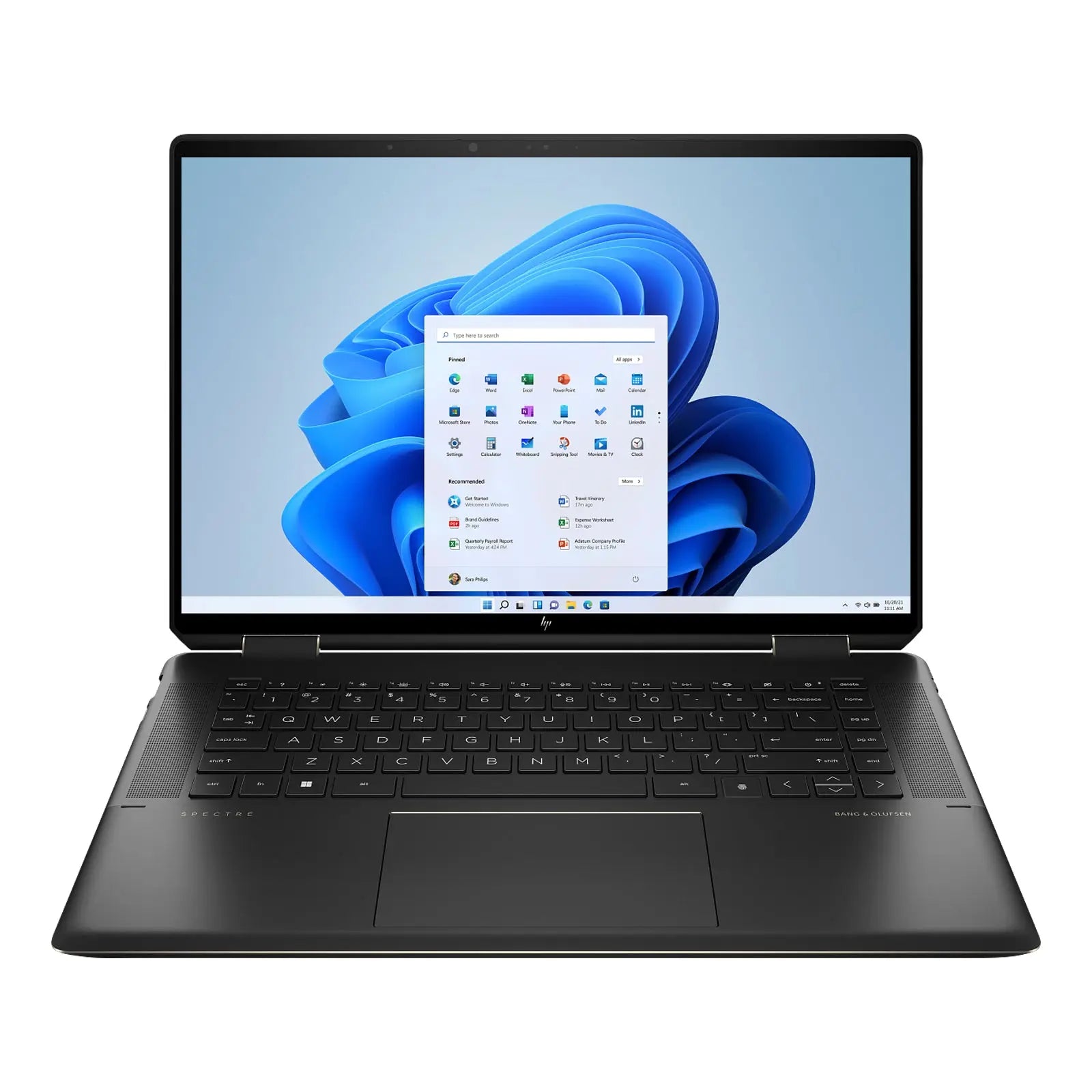 Spectre x360 16" UHD+ 2-in-1 Laptop i7-1260P 16GB 1TB Arc A370M Touch Black (Refurbished) HP