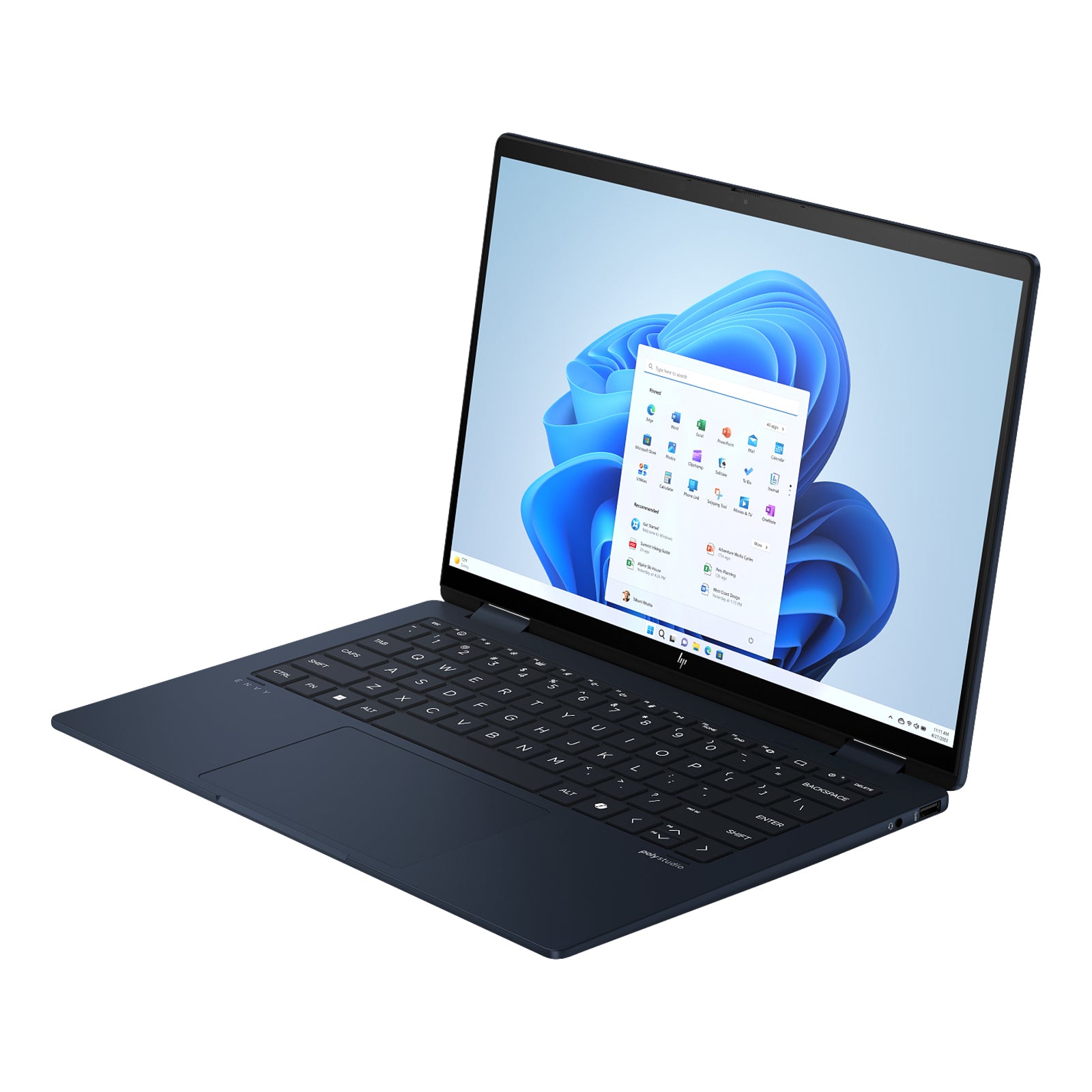 Envy x360 14" WUXGA 2-in-1 Laptop Ultra 5 125U 16GB 512GB W11H Touch Blue (Refurbished)