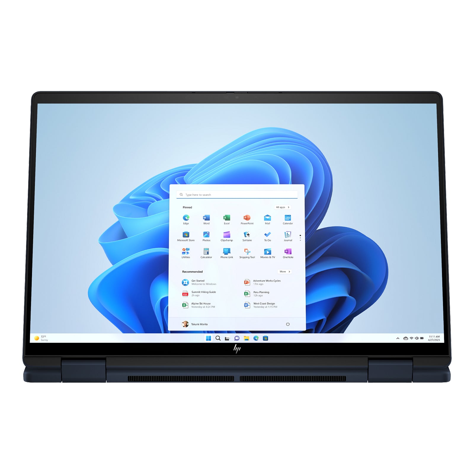 Envy x360 14" WUXGA 2-in-1 Laptop Ultra 5 125U 16GB 512GB W11H Touch Blue (Refurbished)