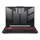 TUF Gaming A15 (2022) 15.6" FHD 144Hz Gaming Laptop R7-6800H 16GB 512GB RTX3070 W11H Mecha Grey (Refurbished) front view.