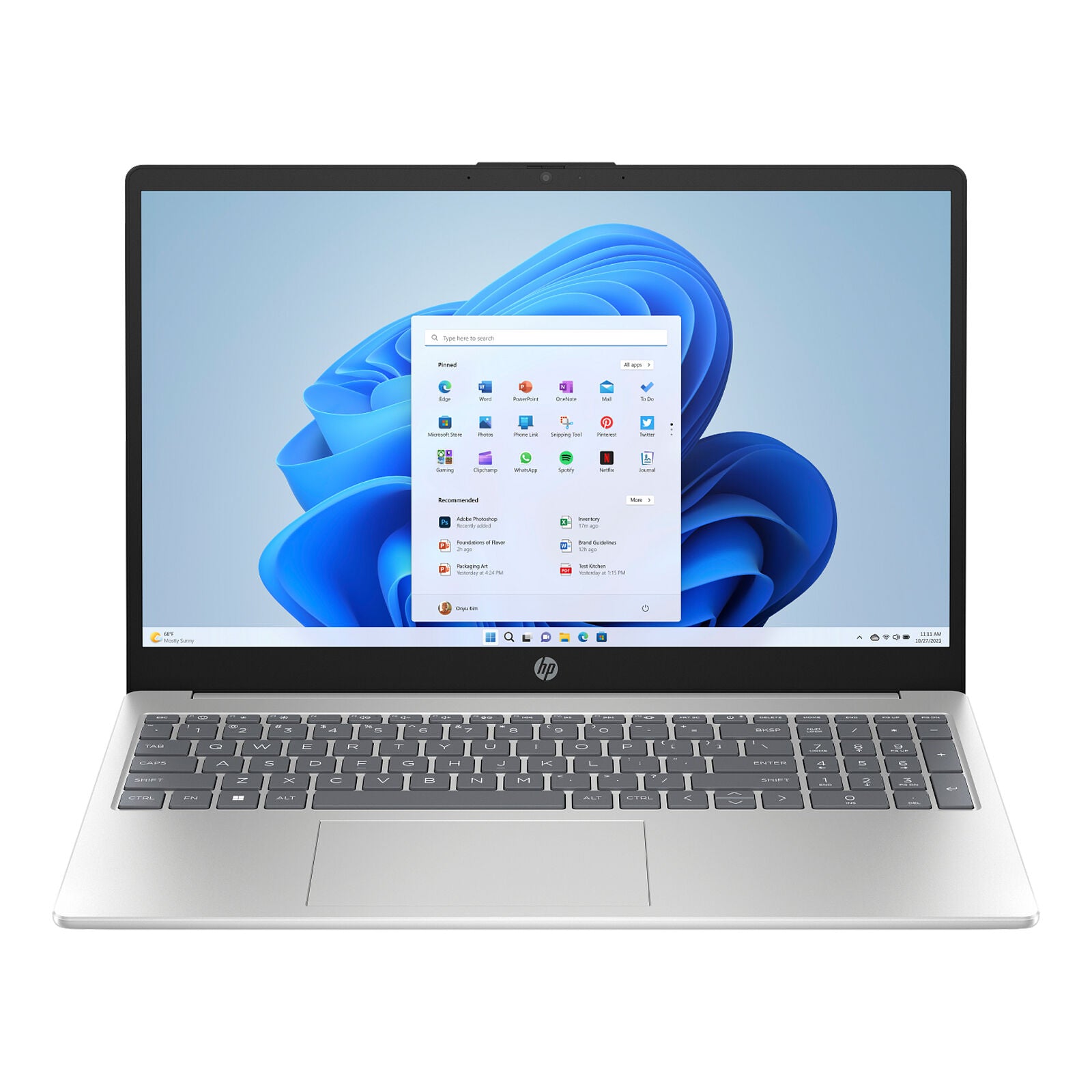15.6" FHD Laptop Core Ultra 7 155H 32GB 1TB W11H Silver (Refurbished)