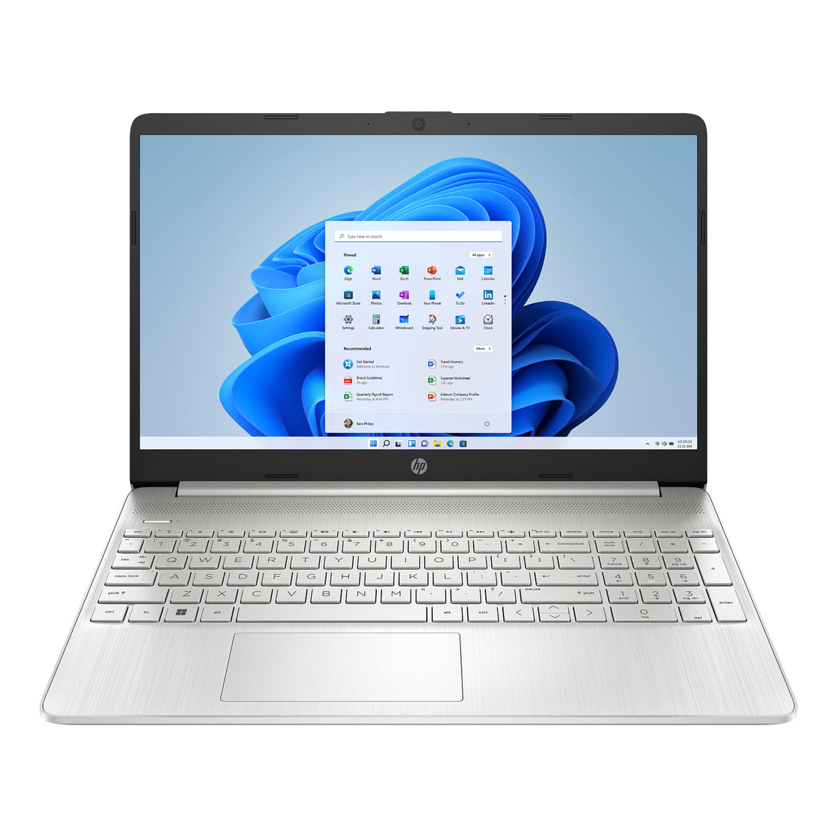 15.6" FHD Laptop i5-1155G7 8GB 256GB W11H Natural Silver (Refurbished)
