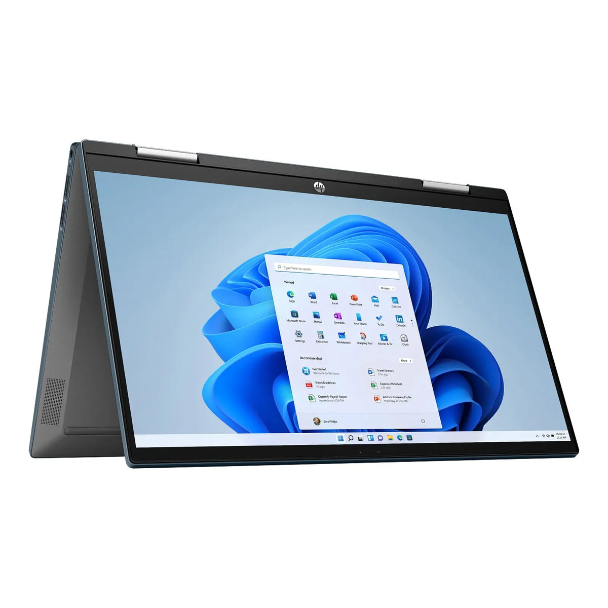 Pavilion x360 14" FHD 2-in-1 Laptop Pentium Gold 7505 8GB 256GB W11H Touch Spruce Blue (Refurbished) HP