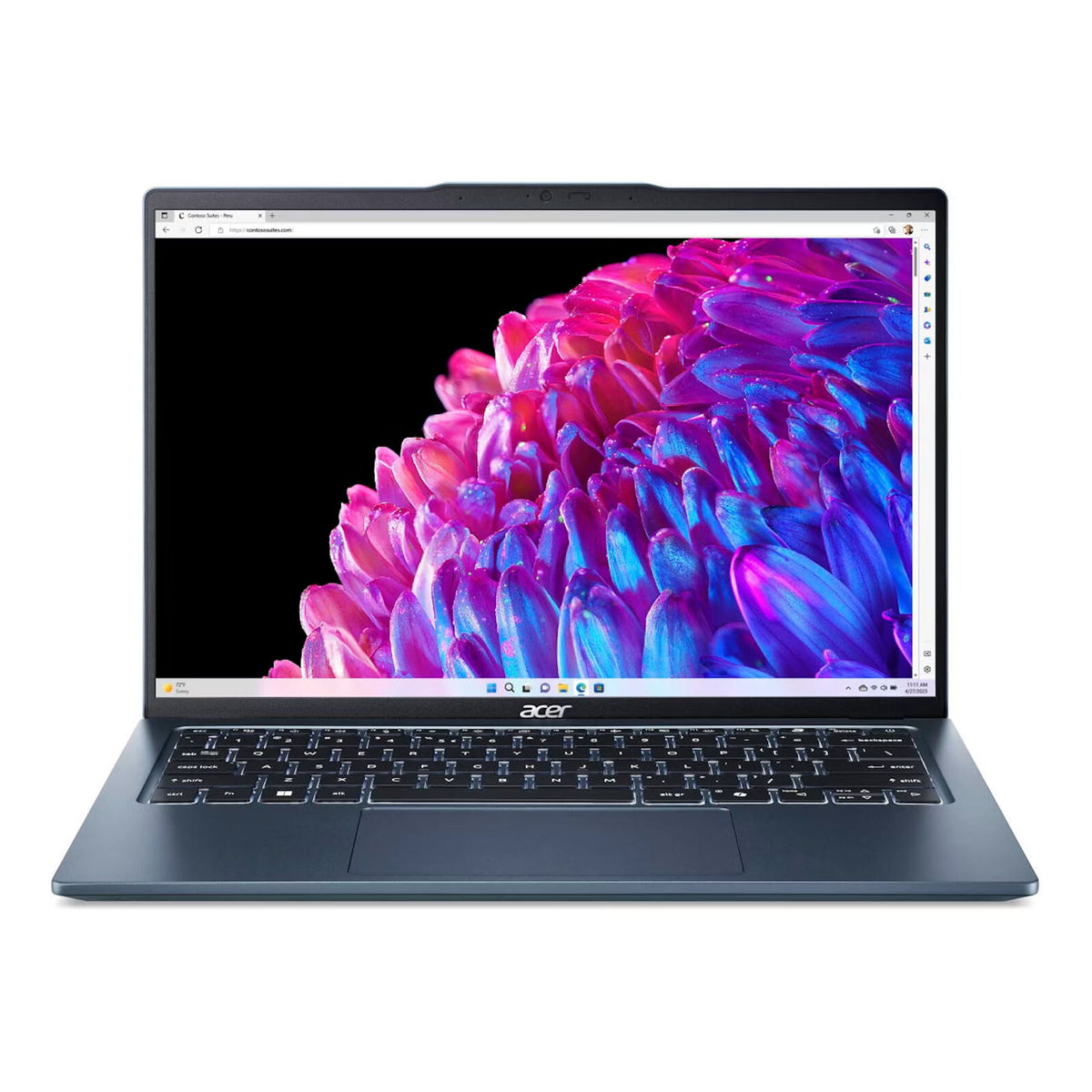 Swift Go 14 14" 2.8K OLED Laptop U5-125H 16GB 512GB W11H Blue (Refurbished)