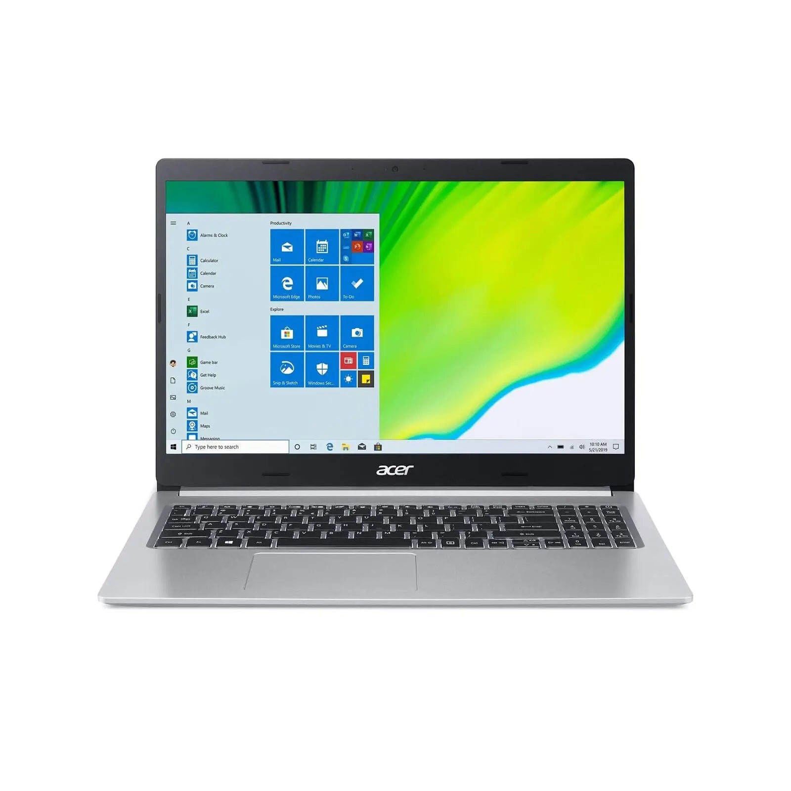 Aspire 5 15.6" Laptop R5-5500U 8GB 512GB (Refurbished) Acer