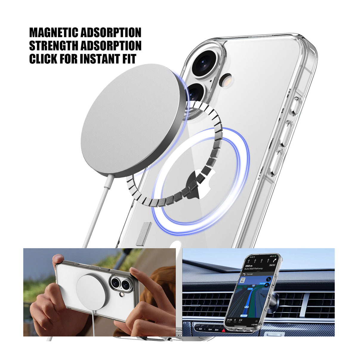 MagSafe Clear Case for iPhone 16