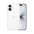iPhone 17 | New Battery (Refurbished) - Front and back view of white iPhone 17.