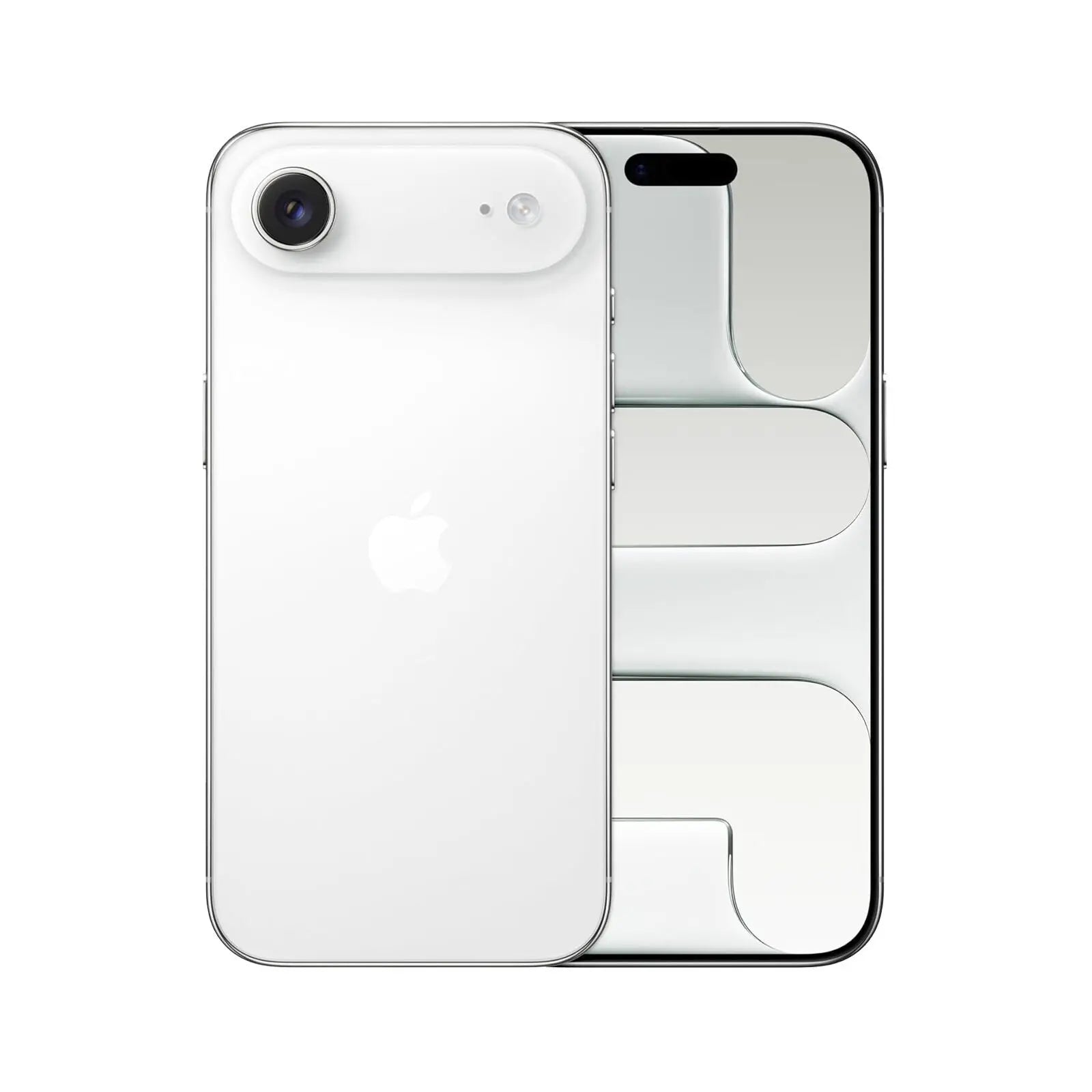 iPhone Air (Refurbished) - front and back view of the device showing sleek design and Apple logo.