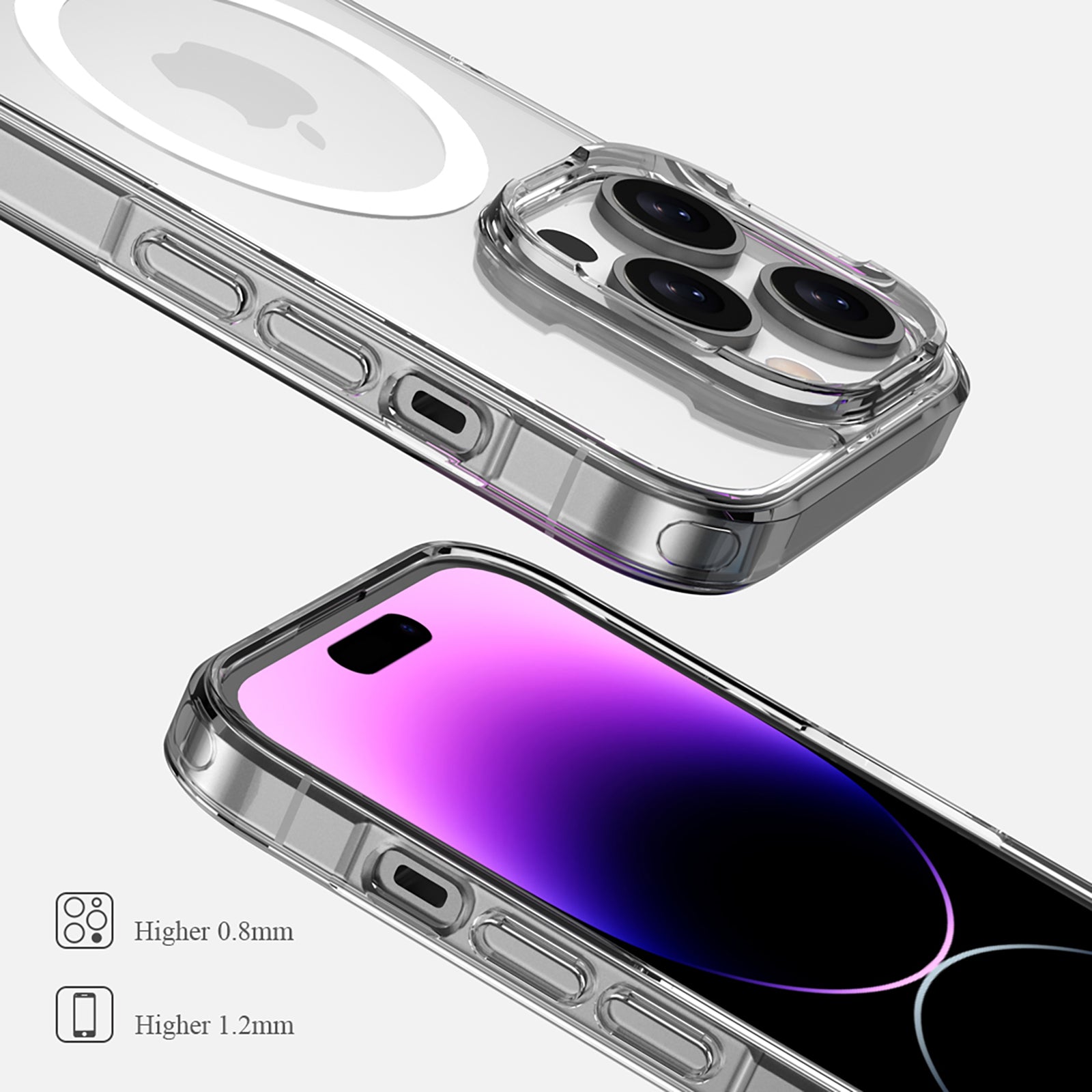 MagSafe Clear Case for iPhone 15 Pro