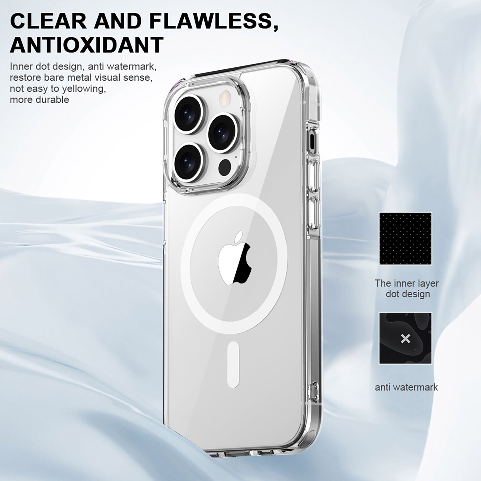 MagSafe Clear Case for iPhone 15 Pro