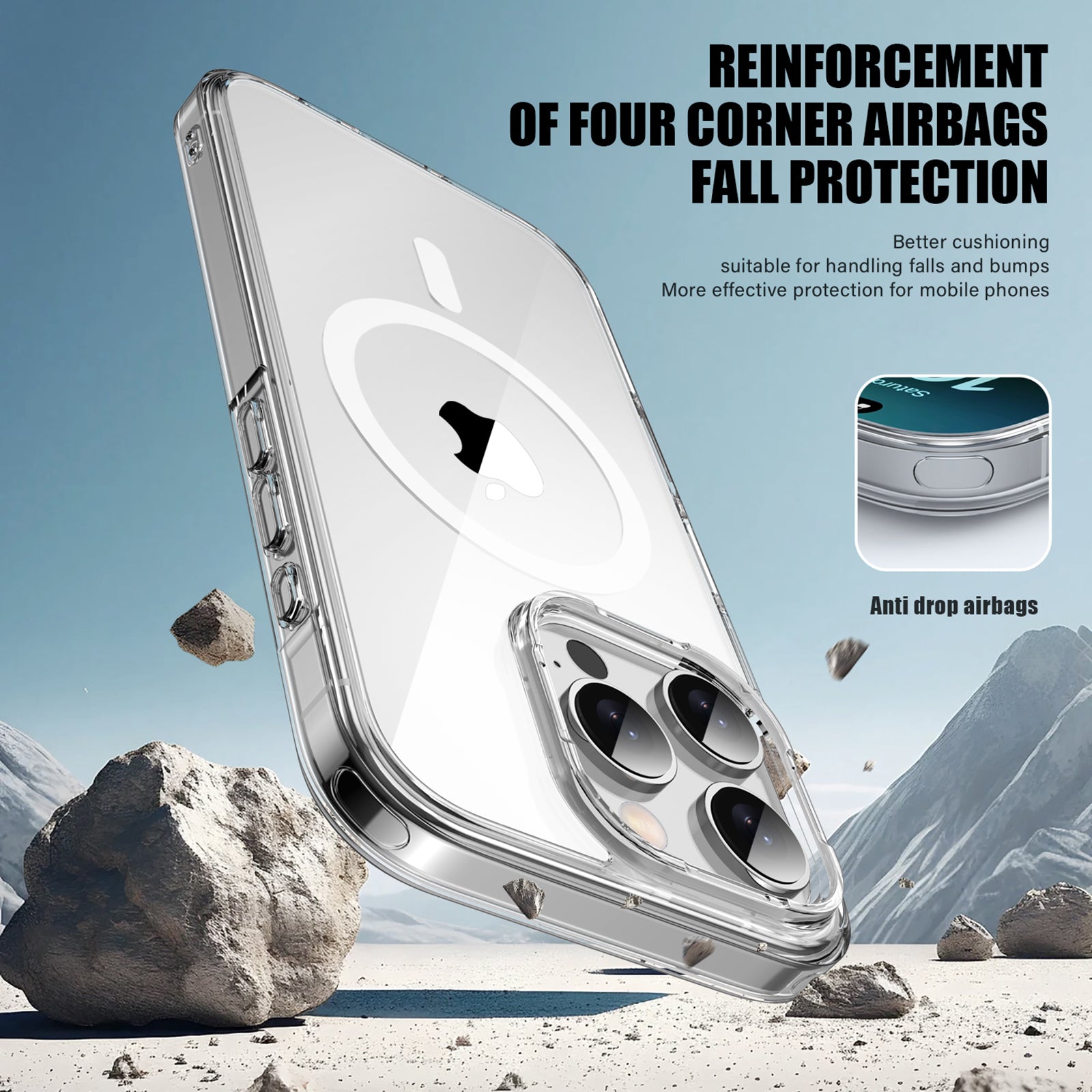 MagSafe Clear Case for iPhone 16 Pro Max