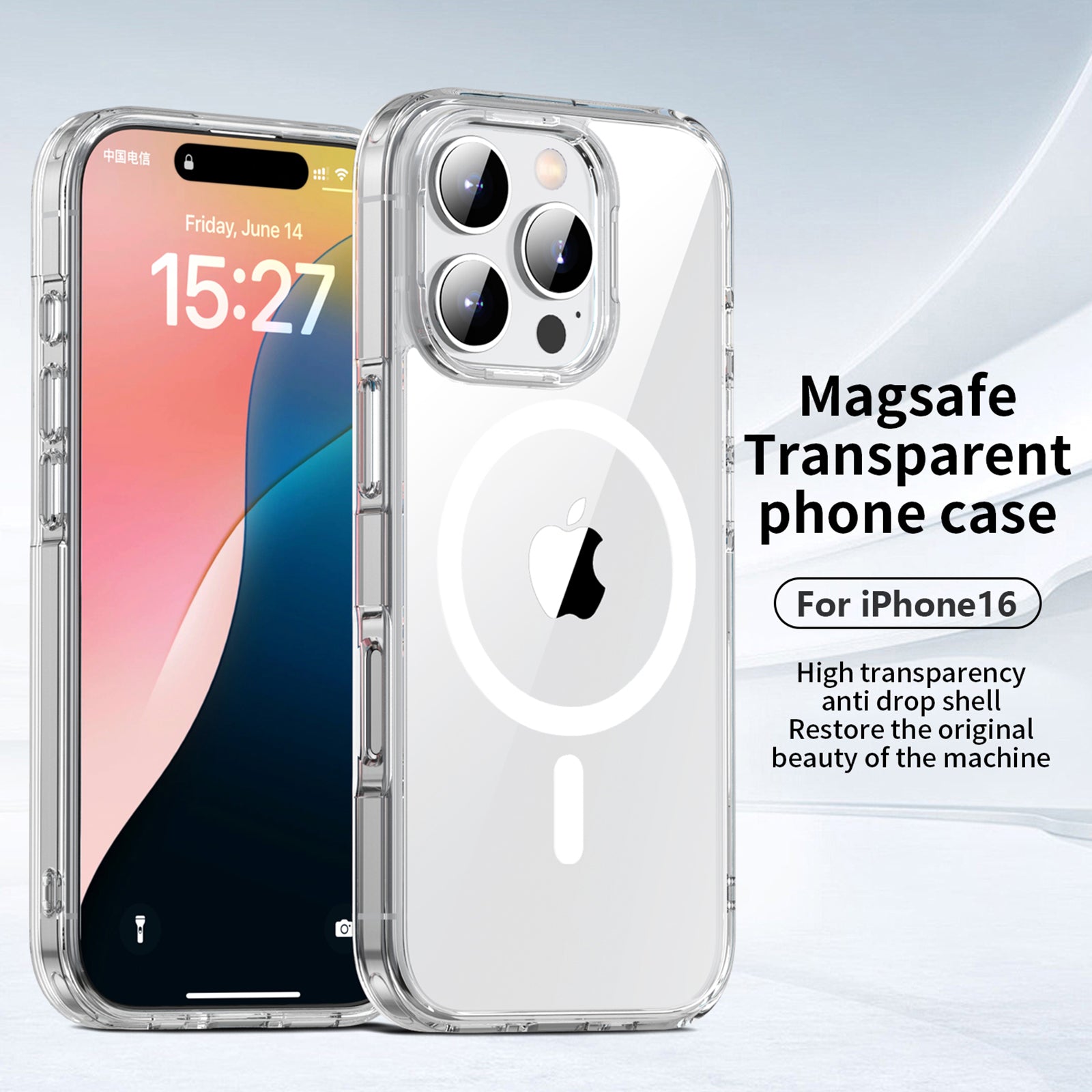 MagSafe Clear Case for iPhone 16 Pro Max