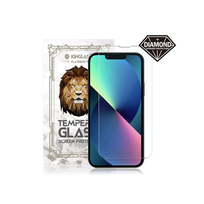 9H 2.5D Tempered Glass Screen Protector (Diamond Glass & Japan Glue Upgrade) for iPhone 13 / 13 Pro / 14 / 16E (Brand New)