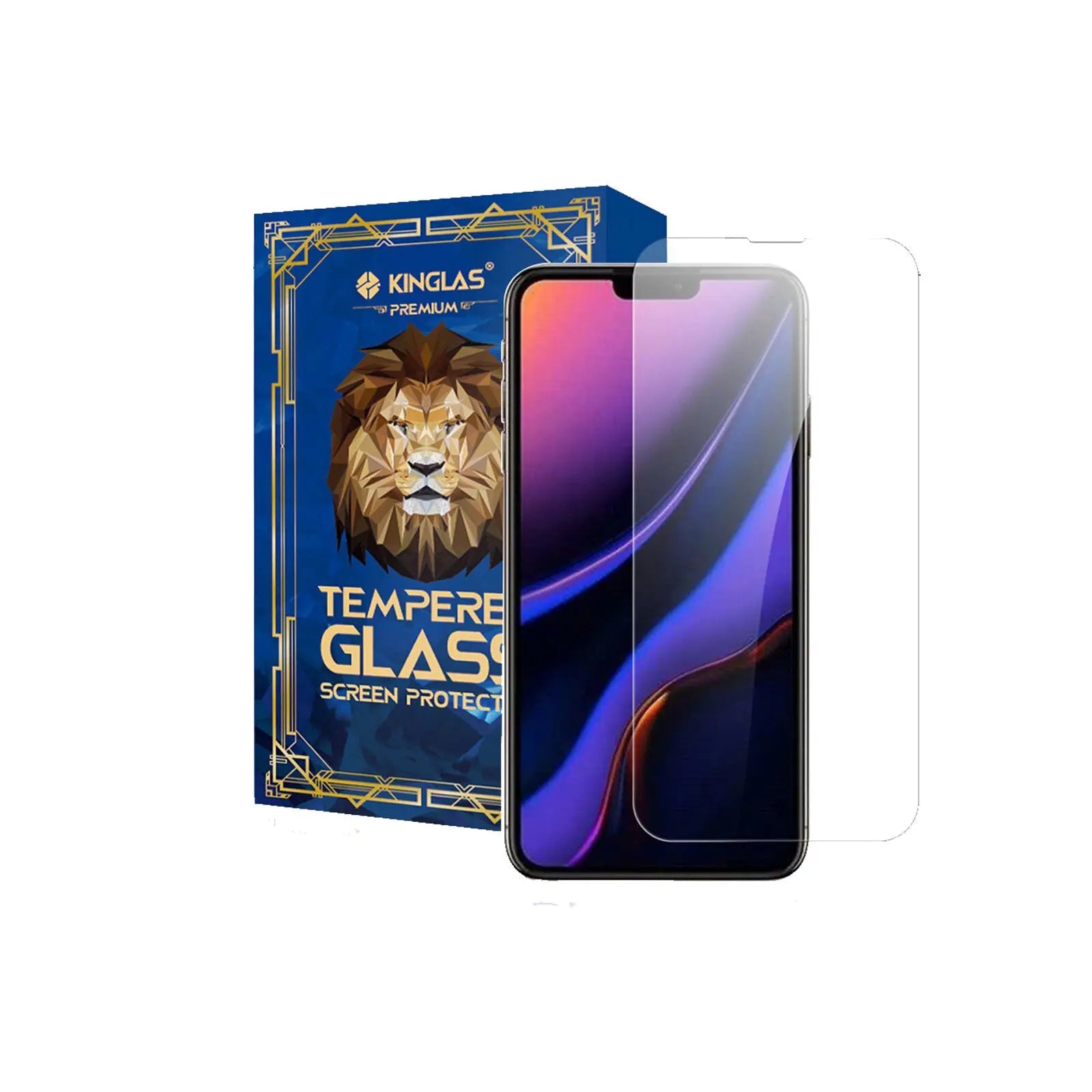 9H 2.5D Tempered Glass Screen Protector for iPhone 13 Pro Max & 14 Plus (Brand New) with packaging