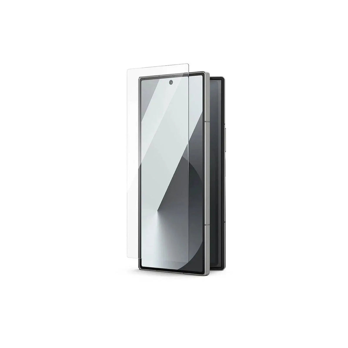 9H Tempered Glass Screen Protector for Samsung Galaxy Z Fold6 (Brand New) displayed on a device.