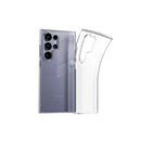 Mercury Transparent Jelly Case Cover for Samsung Galaxy S24 Ultra (Brand New) displayed on the smartphone.