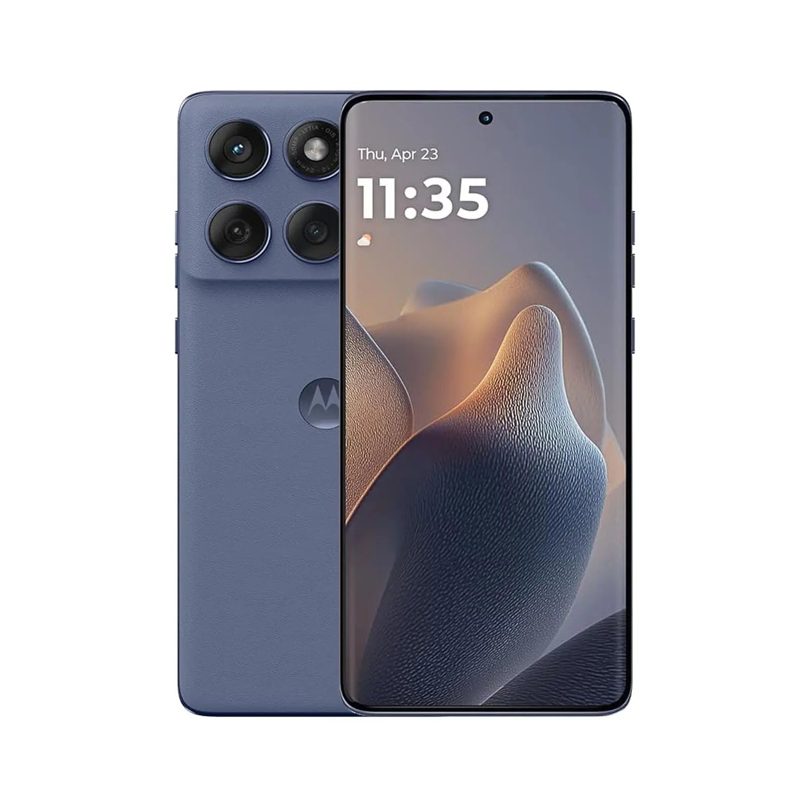 Edge 60 Fusion 5G Smartphone (Refurbished) showcasing a sleek design and vibrant display.