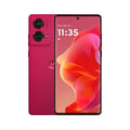Moto G85 5G Smartphone (Brand New) in vibrant red color with sleek design and large display.
