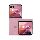 Razr 60 5G Flip Phone (Refurbished) shown with main and external displays.