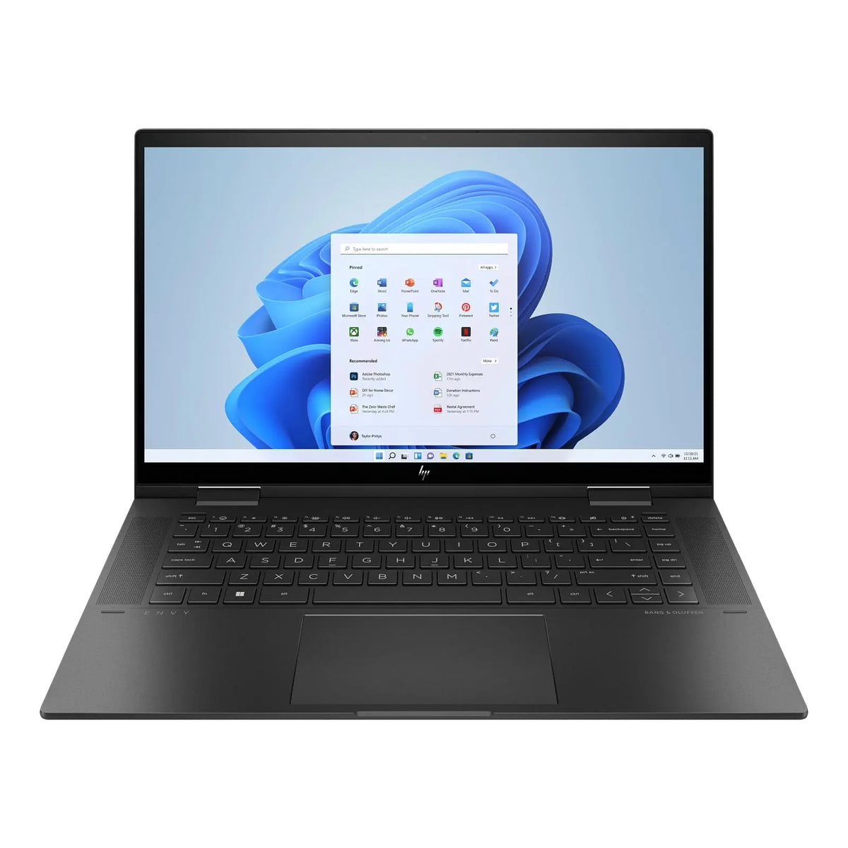 Envy x360 15.6" FHD 2-in-1 Laptop R5-5625U 16GB 512GB W11H Touch Black (Refurbished) HP
