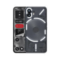Nothing Phone (2) (Brand New) showcasing its unique design and LED lights on a modern Android interface.