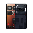 Phone (3a) 5G Smartphone (Refurbished) shown from the front and back, featuring a unique design and interactive display.