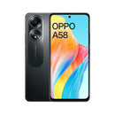 A58 4G Smartphone (Refurbished) - OPPO A58 front and back view showcasing its design and screen.
